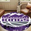 Kings Basketball Round mat, Anti-slip Circle Carpet Chair rug For livingroom,Bedroom, doormat home decor Gift Christmas Gifts