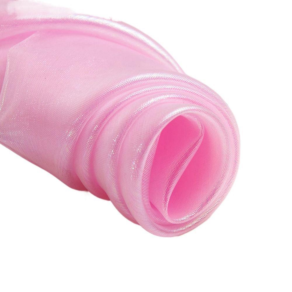 Красочная голографическая блестящая ручная работа DIY для сцены, свадебного декора, марлевая ткань, вуаль, тюль, рулон