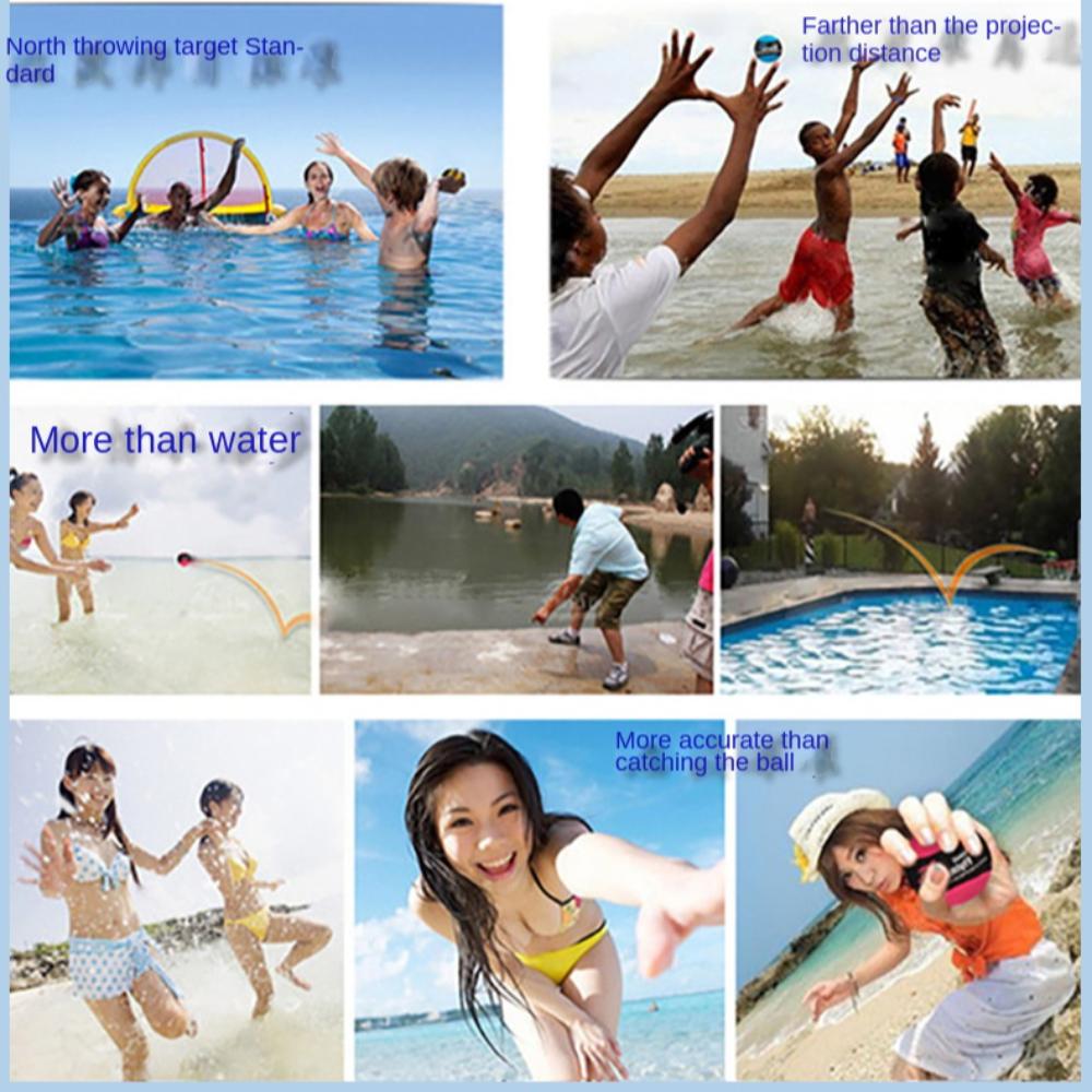 Durable Water Bouncing Ball Water Surf 5.5cm Elastic Ball Relaxing TPR Water Jump Ball Kids Adult