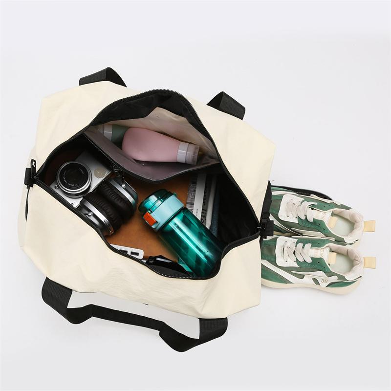 Дорожная сумка Большая вместительная сумка для хранения вещей Раздельная спортивная сумка для фитнеса и обуви с разделением Сумки для багажа