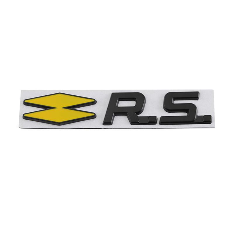 3D Металлические Наклейки Логотип Значок Эмблема GT RS Line Для Renault Logan Clio Megane 2 3 4 Kangoo Koleos Captur Twingo Duster