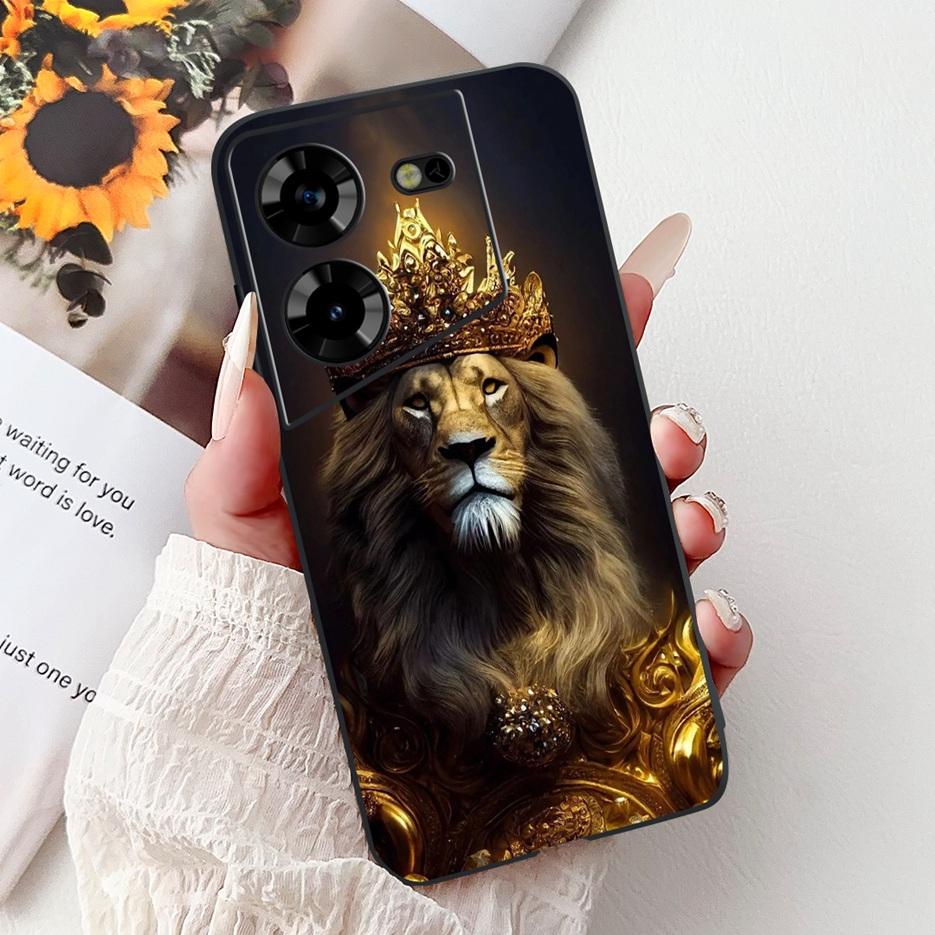 For Tecno Pova 5 Case LH7n Cute Fashion Pattern Cover Soft TPU Phone Cases For Tecno Pova 5 Pro LH8n Pova5 Pro Back Cover Bumper