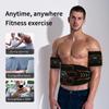 Abdominal Toning Belt EMS Muscle Stimulator Abs Trainer Muscle Toner USB Charge Body Shaping Lose Weight Fat Burn Fitness Unisex