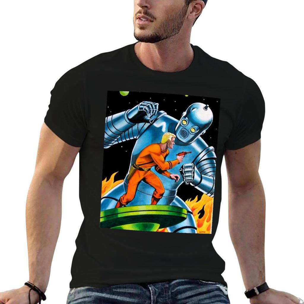 Giant Robot Tshirt Quick Dry Outdoor Sports Tshirt