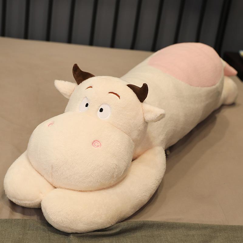 Декоративные подушки для кровати, украшение дома, декоративные подушки, мягкая кукла-корова, милая большая кукла, подушка для сна, личный подарок