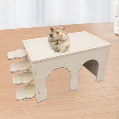 Дом для хомяка, среда обитания, сборка, изучение, игрушки, клетка, песочная ванна, контейнер для хомяков