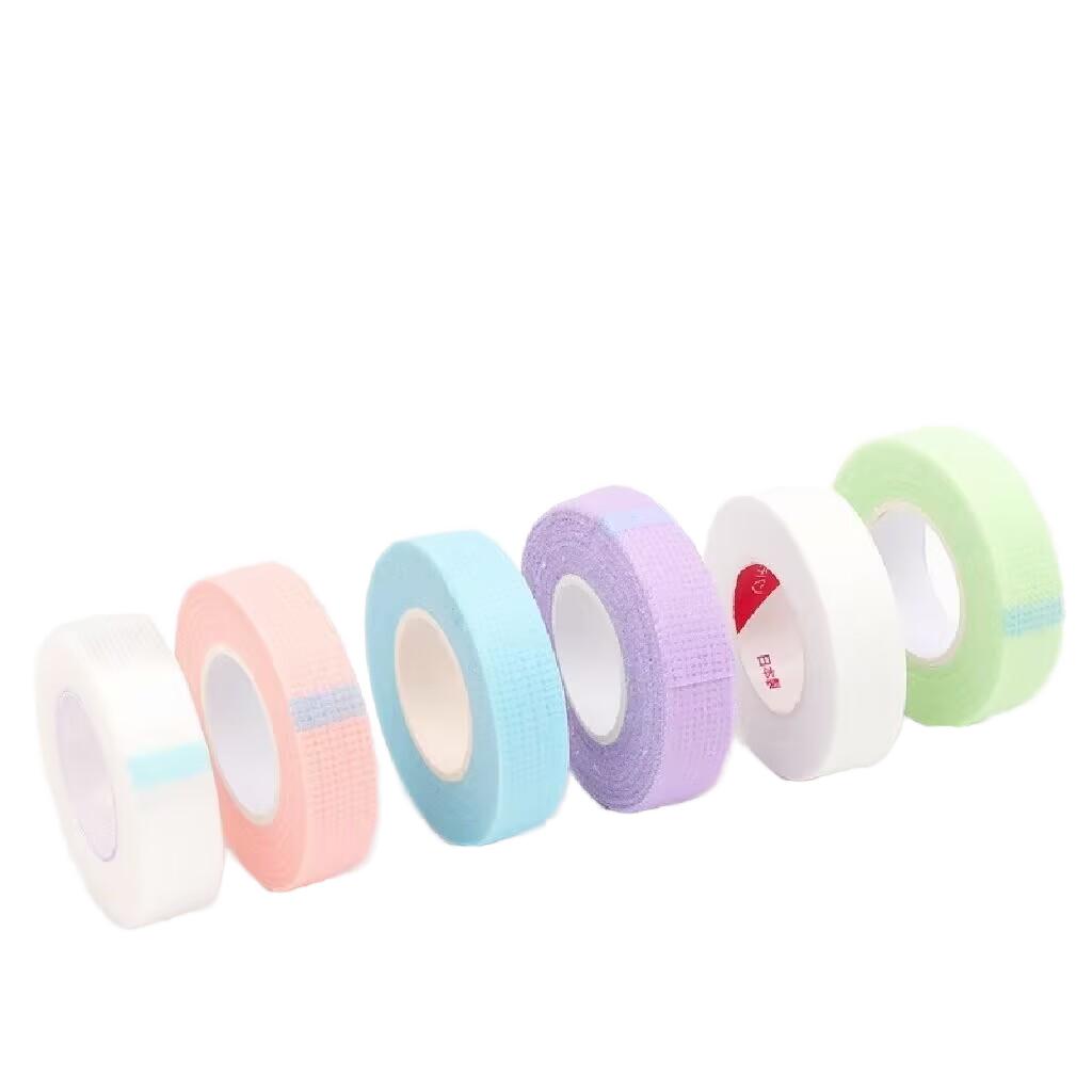 Multi Color Non-Woven Cotton Paper Waterproof Sensitive Skin Friendly Professional Eye Patch Eyelash Tape for Eyelash Extensions
