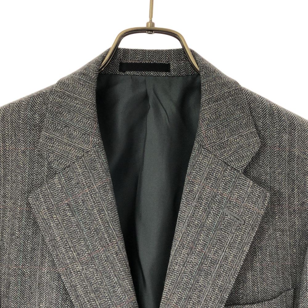 Burberrys Stripe Tailored Jacket Gray Men's Used