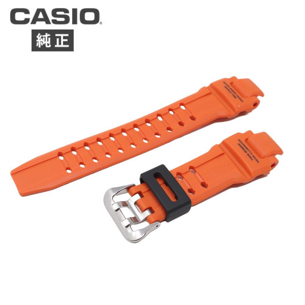 Casio Ремешок Запасной ремешок для G-SHOCK GW-A1000, GW-A1100, GA-1100, GA-1000 (оранжевый)