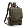 Small Canvas Travel Multifunctional Shoulder Men Women Laptop Rucksack School Daypack