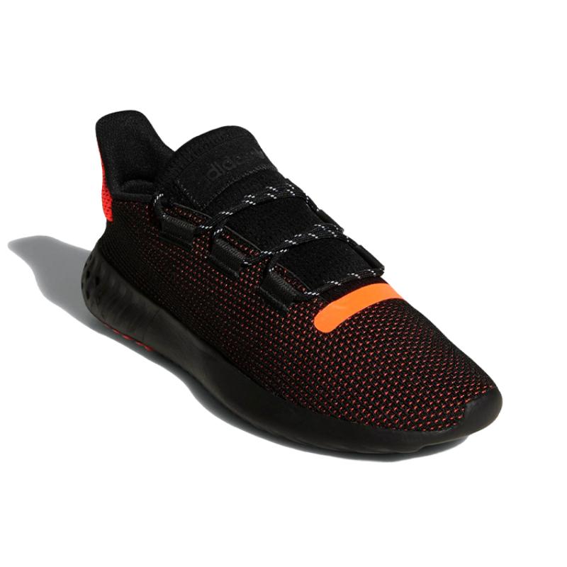 adidas Кроссовки Tubular Dusk 'Black Solar Red' AQ1189