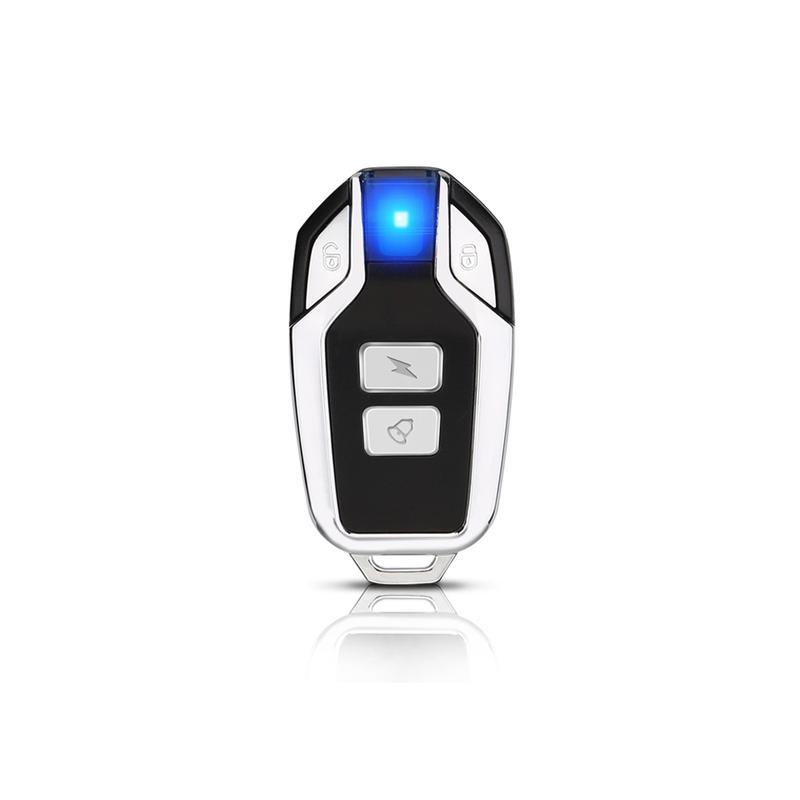 Extractme Портативный металлический датчик-сигнализация для велосипеда и мотоцикла, противоугонный, с дистанционным управлением