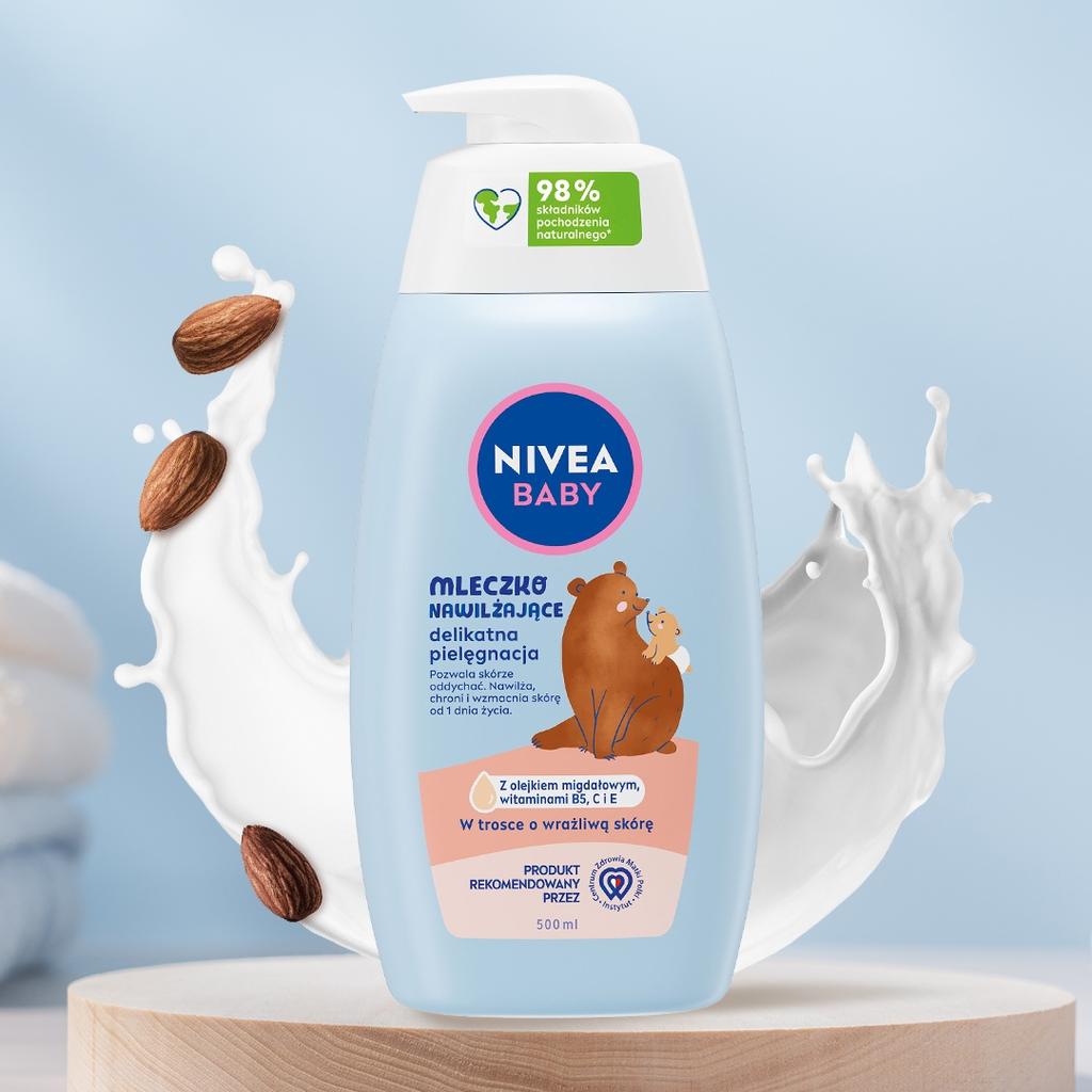 Nivea Baby Moisturizing Body Milk Gentle Care 500