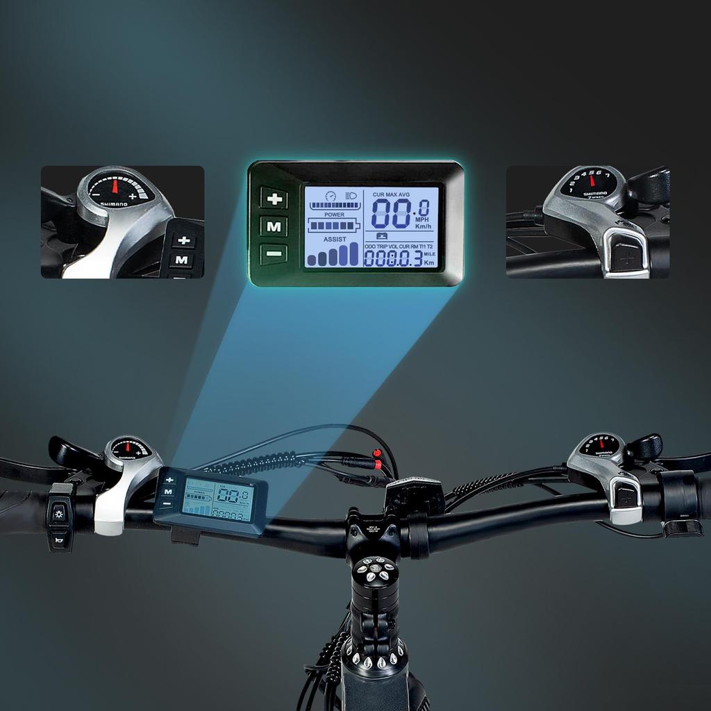 Cheevalry C29-1 All-Terrain Electric Bicycle With TowSeat 750W Motor 48v18.2Ah Lithium Battery Aluminum Alloy Outdoor Riding Electric Bicycle