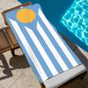 A-argentina Towel Large Quick-Drying Microfiber soft Beach Towel for Travel Fitness Sauna Bathing Camping
