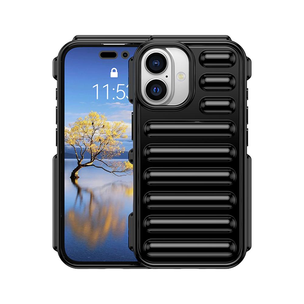 Противоударный чехол Air Cushion Capsule для iPhone 16 15 14 11 12 13 Pro Max X XR XS Armour Защитная задняя крышка для Apple 15