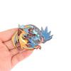Покемон Чаризард Рейкваза Металлическая Брошь Пикачу Мультфильм Кавайный Значок Аниме Подарки