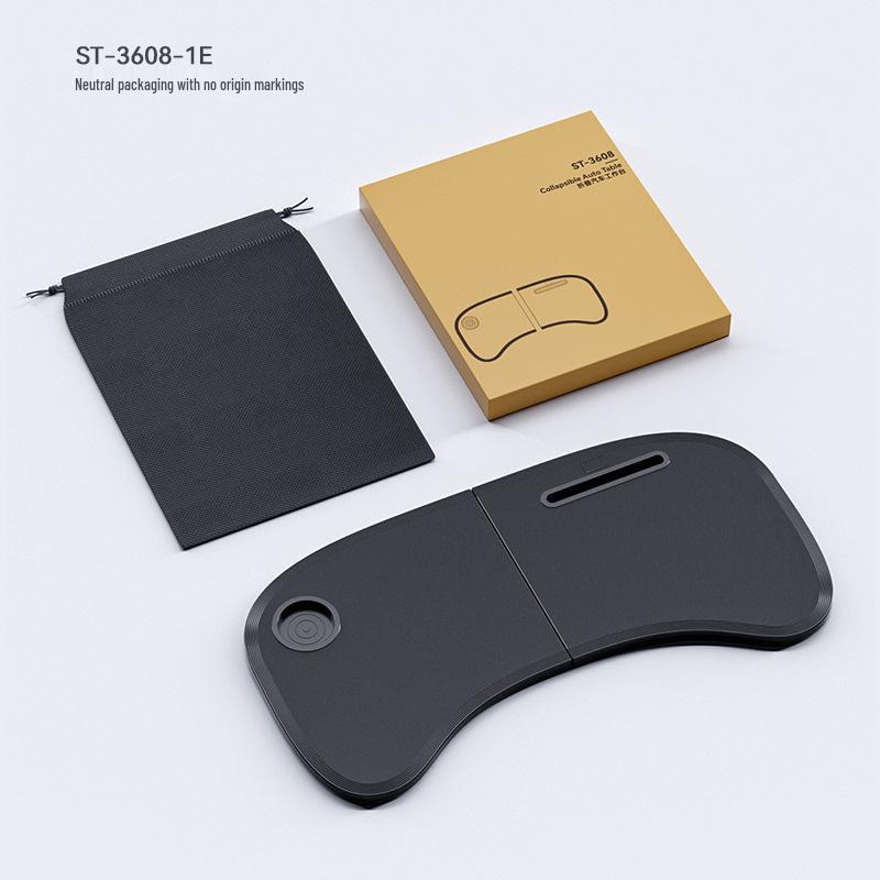 Многофункциональная подставка для салона автомобиля: Складной обеденный стол и компьютерный стол для передней консоли.