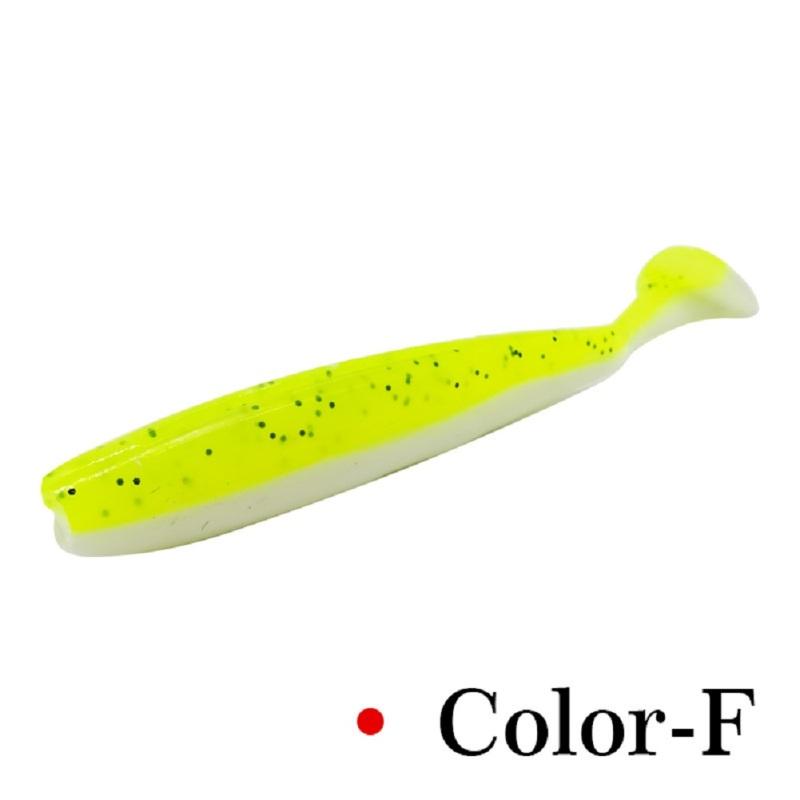 20 шт./компл., мягкие рыболовные приманки, воблеры с червями, рыболовные приманки, силиконовые приманки для плавания Isca