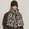 Tassel Foulard Tassel Muffler Plush Long Cashmere Shawl Classic Leopard Print Scarf  Women/Men