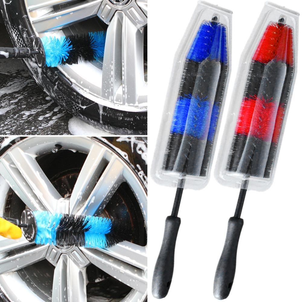 Cleaning Car Truck Motor Tire Wash Detailing Brush Car Wheel Brush Wheel Rim Cleaner