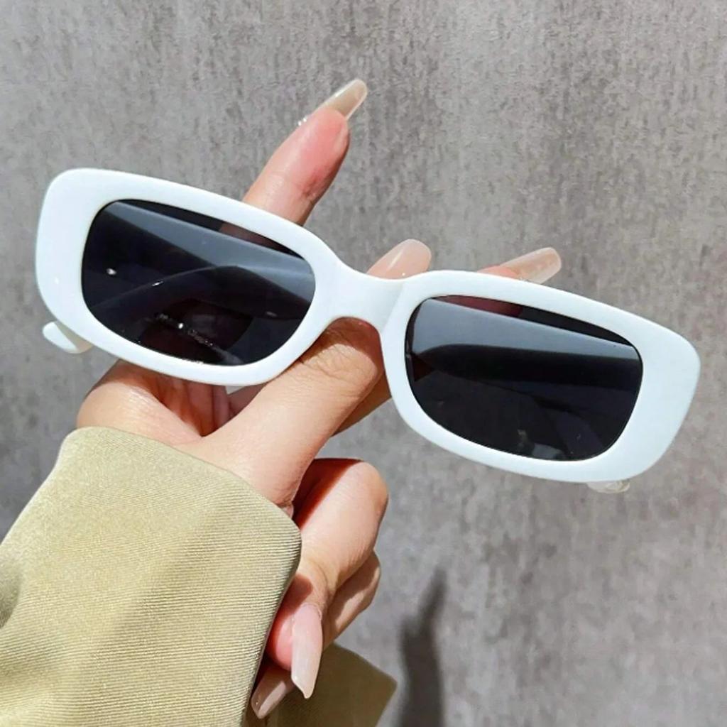 Fashion Square Small Frame Women's Sunglasses Outdoor Daily Activity Travel Beach Glasses Men
