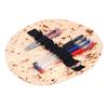 Мягкий холщовый пенал Tortilla Roll Pencil Case Funny Pencil Pouch Portable Pencil Holder Bag For Student School Suppliers Gift Pencil Bag
