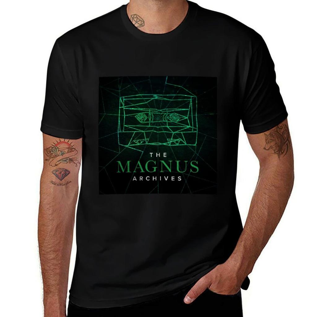 The Magnus Archives Logo (Season ) (Square Block Logo) TShirt t shirts for Unisex slim fit Unisex t shirt summer TShirt