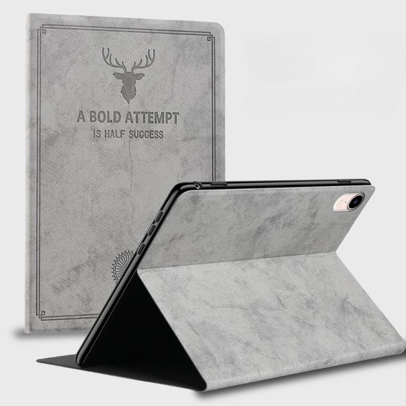 Чехол для iPad 234 56 air1/2 9,7, тонкий чехол для планшета, тонкий ретро складной чехол с откидной подставкой из искусственной кожи, чехол для iPad 789 10,2 10, чехол