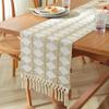 Zhishi Nordic Cotton Linen Table Runner