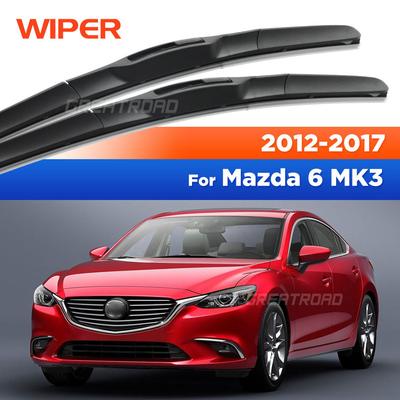 Для Mazda 6 GJ1 GL MK3 2012-2017 2013 2014 2015 2016 Дворники Передние Щетки Дворников Лобовое Стекло Щетка Стеклоочистителя 24"+18"