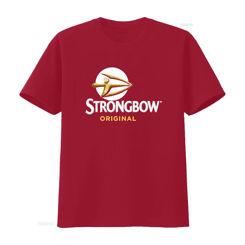 New Strongbow Merchandise Logo Active T Shirt Funny S To 5xl Vintage Slightly Comfortable Designer Clothes Streetwear