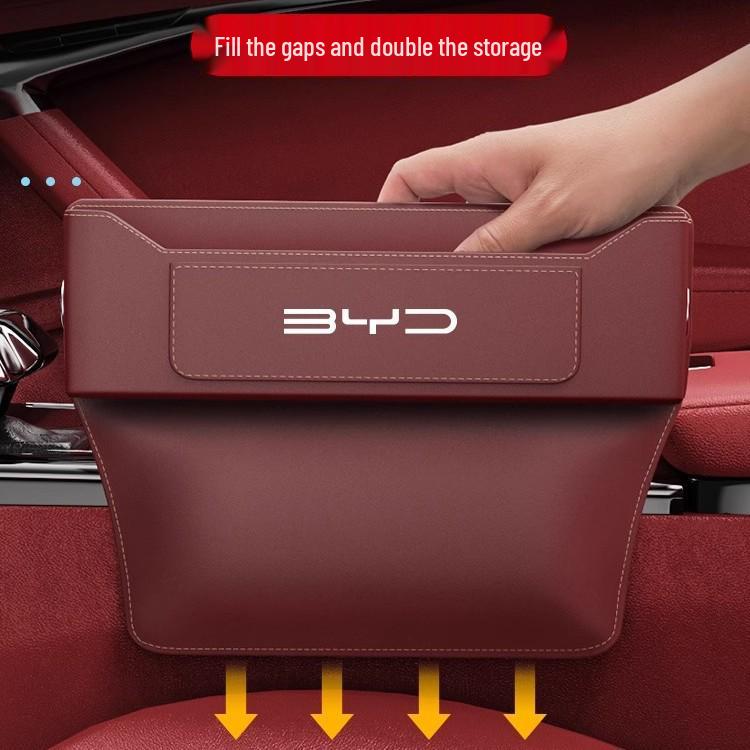 Автомобильный органайзер BYD для хранения в щели сиденья для Song PLUS, Qin, Han, Tang, Yuan, Dolphin, Seal, Frigate 07