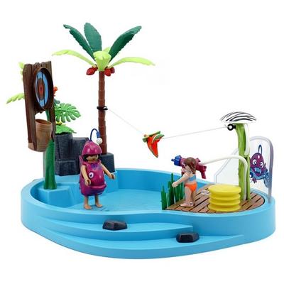 Playmobil набор фигурок водяной пистолет и бассейн 70610, популярные игрушки в Корее