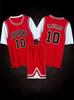 SLAM DUNK jersey Sakuragi Blossom Road Liuchuan Maple Men's and Women's Short Sleeve Xiangbei Team Commemorative Basketball Suit Sports Suit