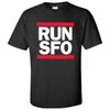Run SFO - Гордость родного города, Часто летающий пассажир, Самолет, Пилот Футболка