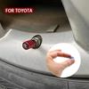 LGPE6 New Car Valve Cap Decorative Dustproof Tire Valve Stem Caps For Toyota RAV4 Corolla Camry Frontier Supra C-HR Hilux Tacoma Prado