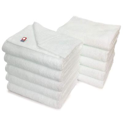 Beauty Imabari Towel Commercial Face Towel Set of 10 Murakami Towel M Color 34x86cm For Beauty Salons 100 Colors Lightweight and Thin (№04 Белый)