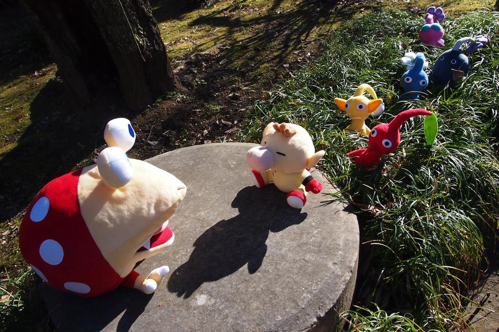 Sanei Boeki Pikmin ALL STAR COLLECTION Мягкая игрушка ALL STAR COLLECTION Мягкая игрушка Chappie PK07 Ш20×Г27×В28см