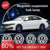 2025 Горячие VW 4 шт. Светодиодные колпачки ступицы Автомобильная плавающая подсветка Колпачки центральных колпаков колес Для Volkswagen golf4/6/7 toutan passat ti
