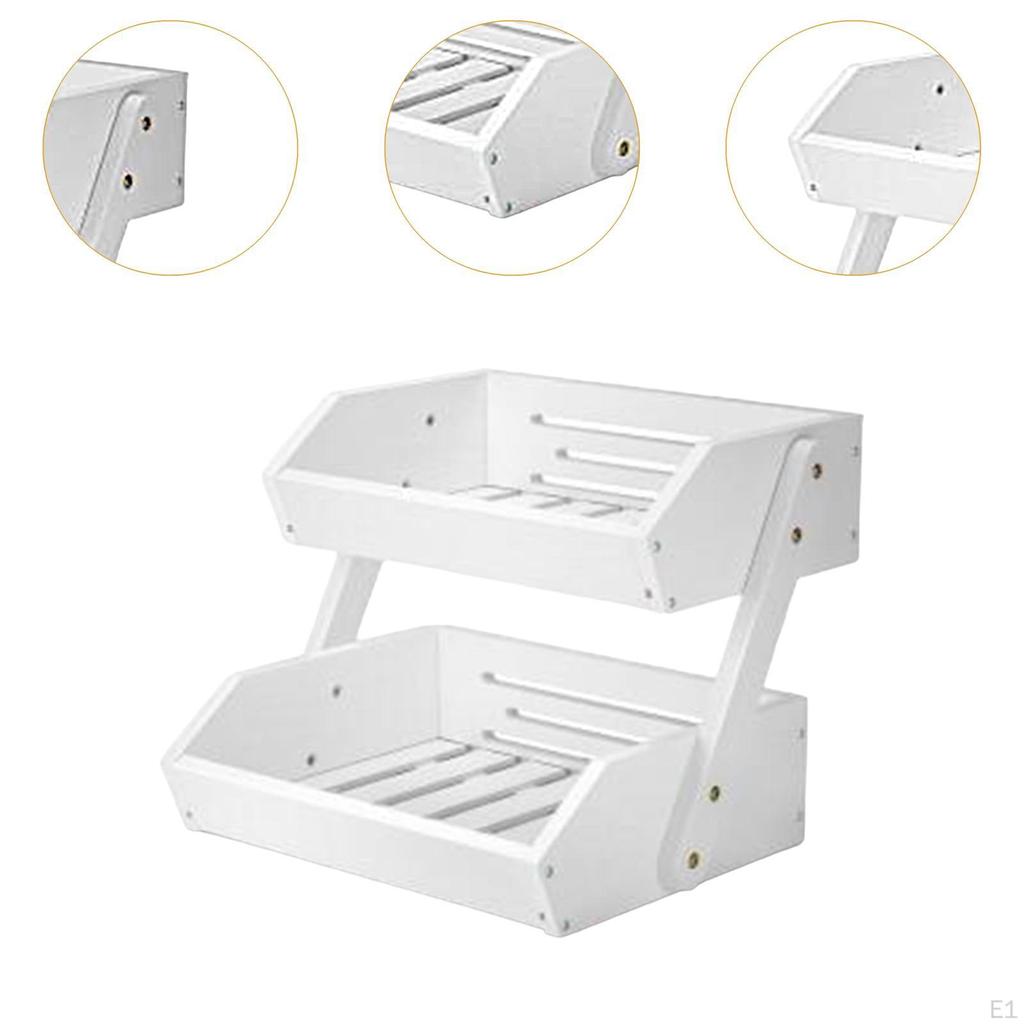 Бамбуковая корзина для фруктов, хлеба, кухонный органайзер для овощей