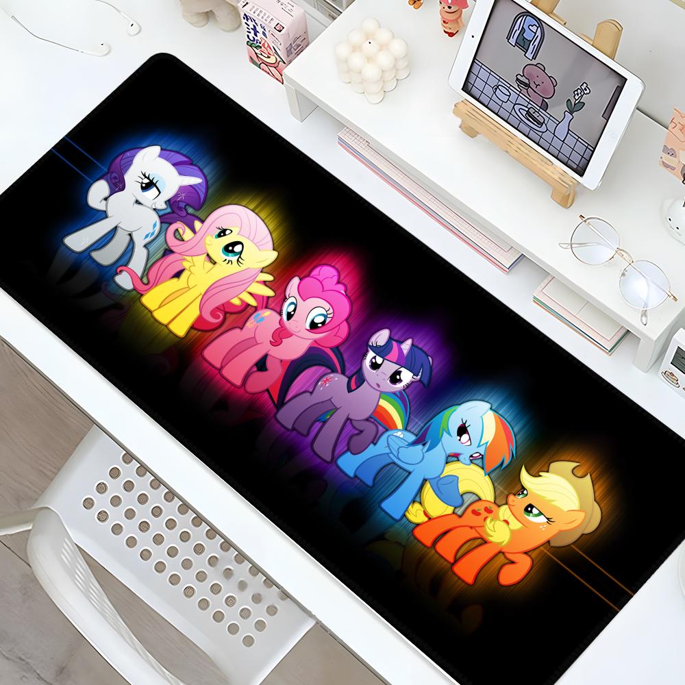 Мой L-LittleS PonyS Коврик для мыши Игровой Блокировка края Большой Компьютерный Игровой Крутой Большой Резиновый Арт Коврик для мыши Ноутбук Настольный Коврик