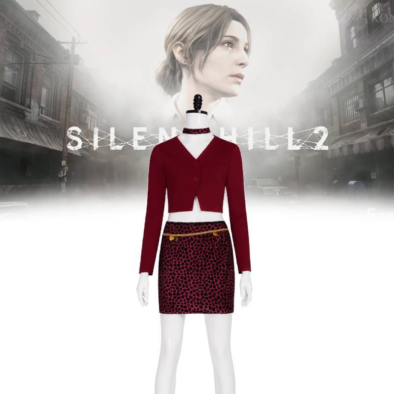 Косплей-костюм Медсестры Мэри из Silent Hill из спандекса для фанатов игры