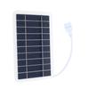 High Efficiency Portable Solar Charger 5V 2W Solar Cell Panel USB Solar Charger  Emergency Use
