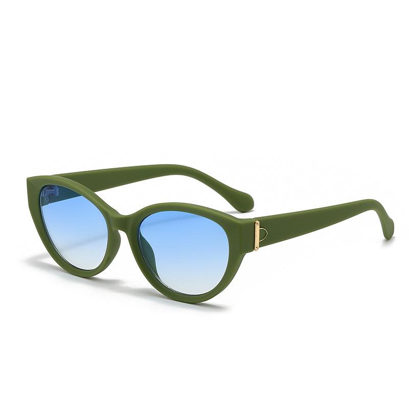 Cat Eye Sunglasses Women'S High-End Face Small Retro Black Frame Sunglasses Women'S Uv Protection