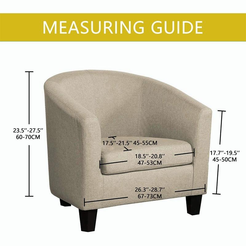Чехол на стул для ванны, жаккардовый эластичный тканевый чехол для кресла, дивана, чехла для сиденья