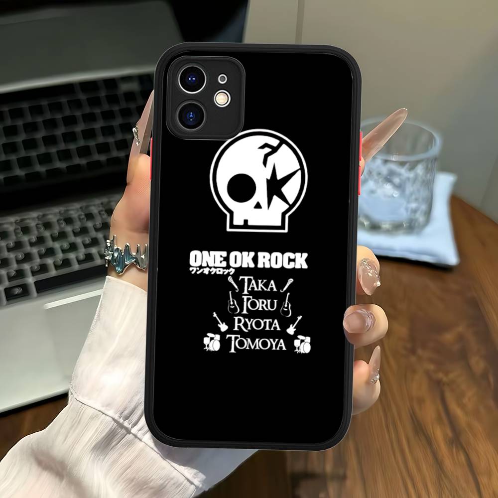 Japanese Rock O-ONE OK ROCK Band Matte Protective Case For IPhone 16 15 14 13 12 11 Pro Max X XS MAX Protection Case