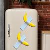 Ручная роспись клейкая лента банан забавная наклейка для автомобиля сильная липкость реалистичный вид креативный забавный