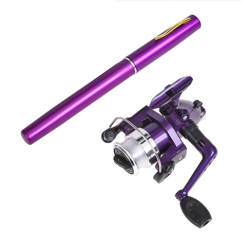 Ультра короткие карманные удилища Steelhead Fishing Rods Small Micro Mini Fishing Rods 1.1M Drum Reel Ice Fishing