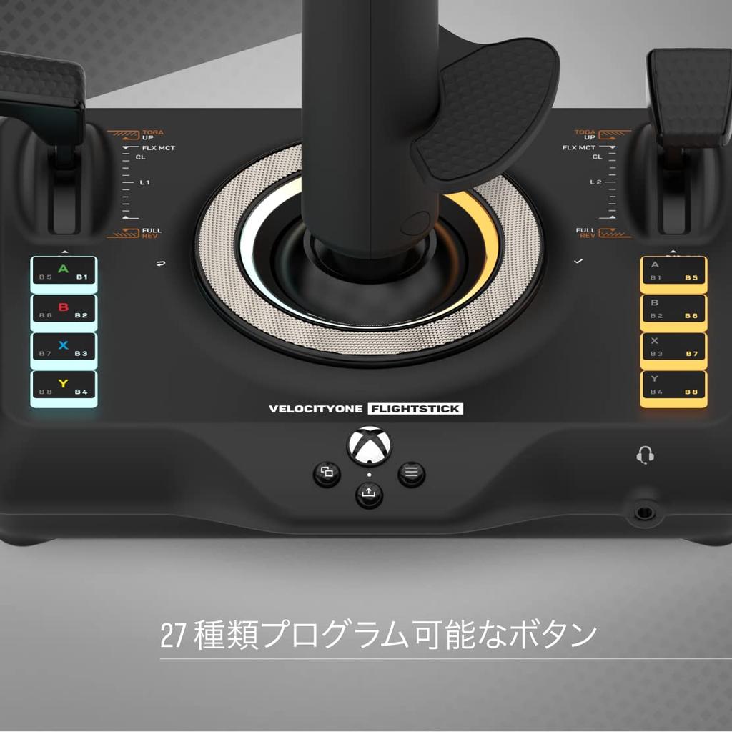 Turtle Beach Джойстик Flight, совместимый с и ПК VelocityOne Cessna Reciprocating Engine Space Combat, Лицензированный контроллер Xbox, Xbox, Windows,